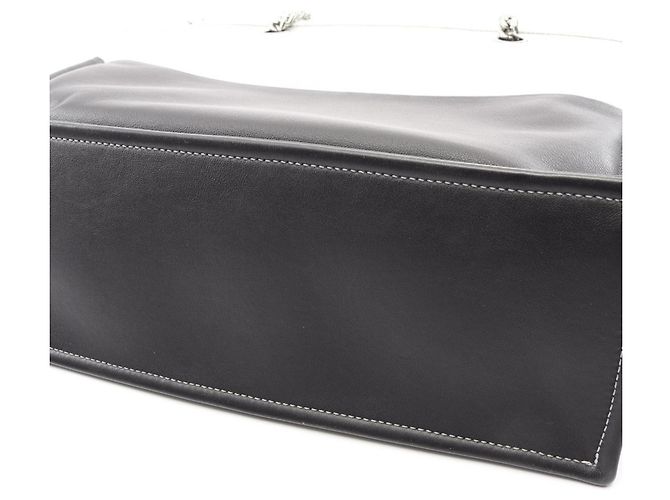Borsa Tote Boy di Chanel in pelle nera Nero - vista 9