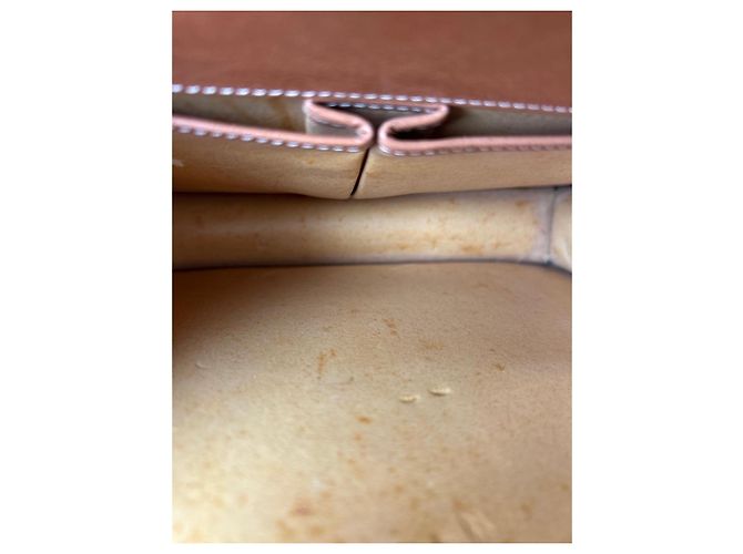 Céline Triomphe Monogramm Handtasche Beige Canvas - Ansicht 4