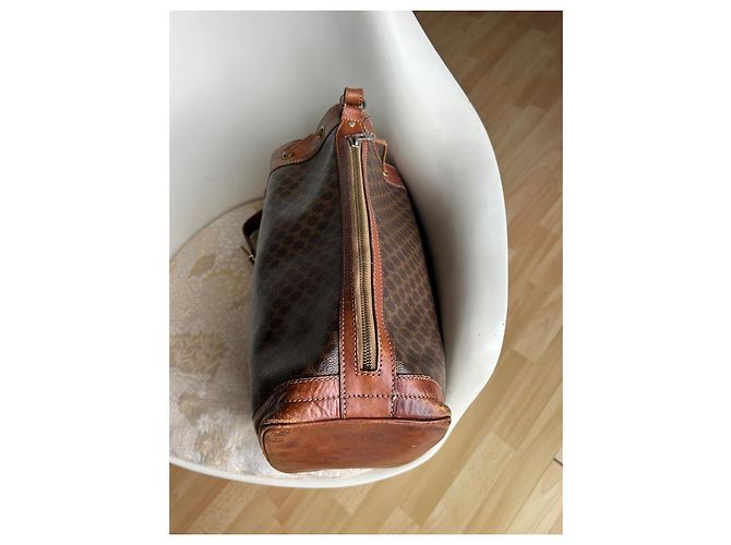 Céline Macadam Bucket Bag braun Leder - Ansicht 11