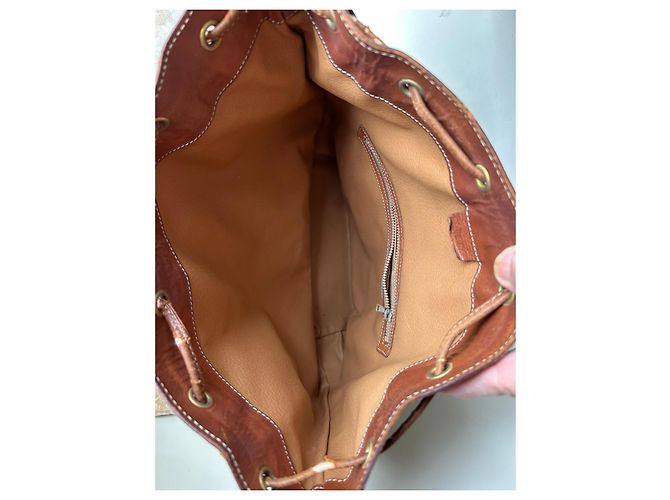 Céline Macadam Bucket Bag braun Leder - Ansicht 6