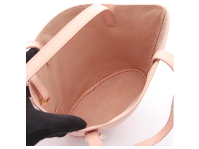 Borsa tote in pelle rosa Salvatore Ferragamo - vista 3