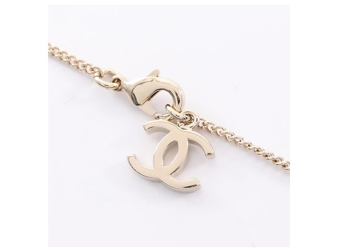 Collana Bambi Coco Mark 2025 di CHANEL Bianco D'oro Verde - vista 4