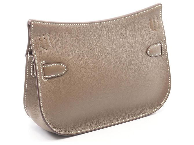 Borsa a Spalla Jypsiere Mini in Grigio Etoupe di Hermès Marrone Taupe - vista 2