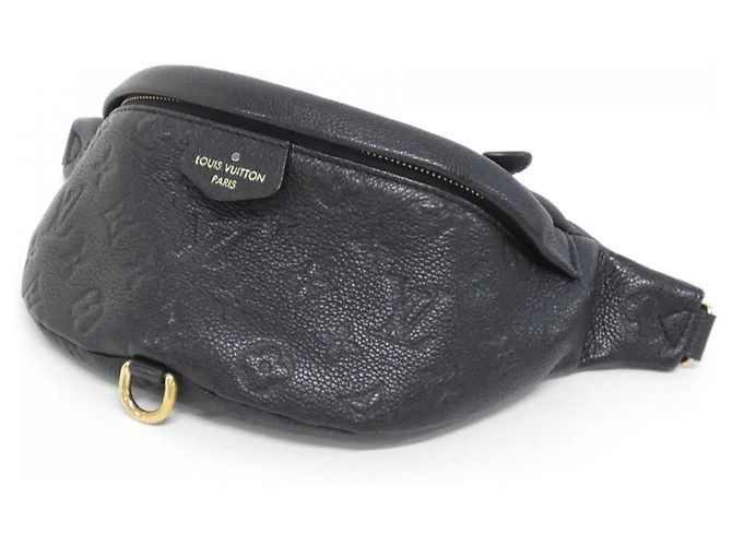 Bumbag Monogram Empreinte Louis Vuitton Nero - vista 3