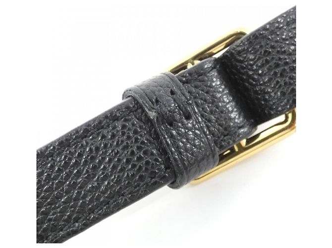 Bumbag Monogram Empreinte Louis Vuitton Nero - vista 4