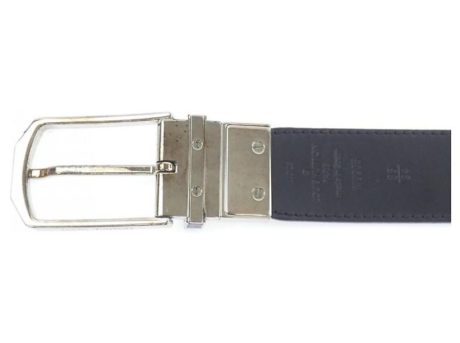 Reversible Slender Gürtel 35mm Louis Vuitton M9906 Schwarz - Ansicht 3