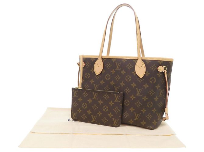 Louis Vuitton Monogram Neverfull PM Tote Bag Braun - Ansicht 2