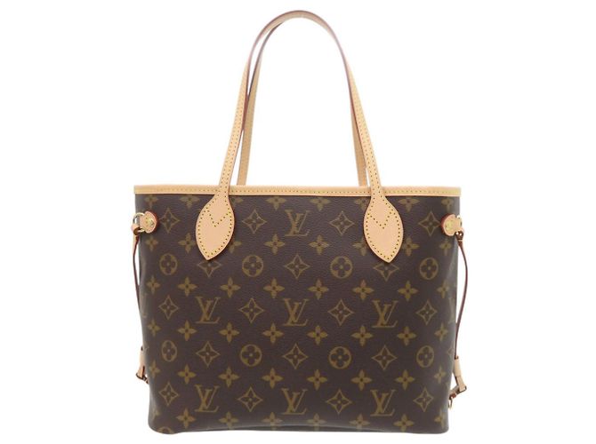 Louis Vuitton Monogram Neverfull PM Tote Bag Braun - Ansicht 3