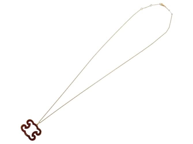 Céline Collana Celine Triomphe Sparkle in oro D'oro - vista 6