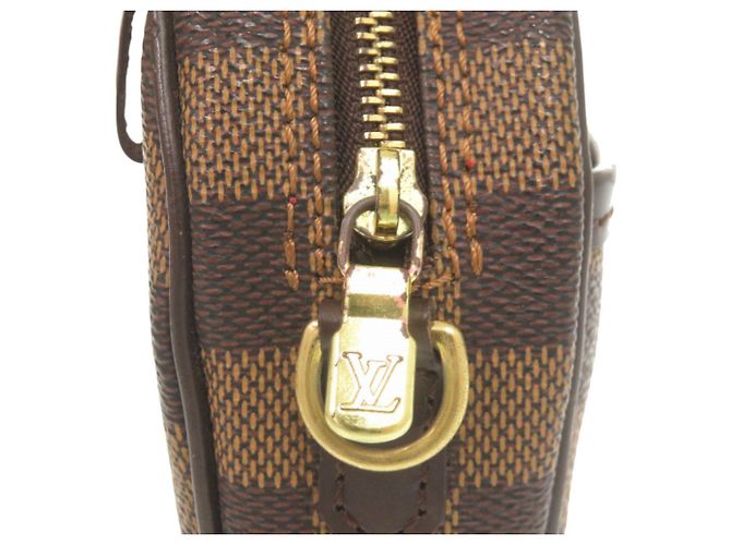 Borsa a Spalla Pochette Ipanema Damier Louis Vuitton Marrone - vista 7