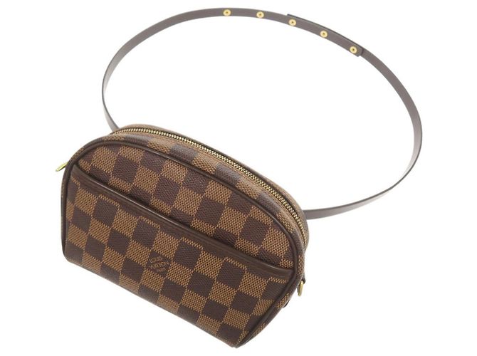Borsa a Spalla Pochette Ipanema Damier Louis Vuitton Marrone - vista 9