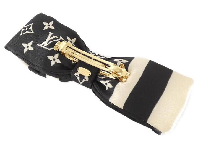 Accessorio per capelli in silhouette di papillon Monogram Louis Vuitton Nero - vista 2