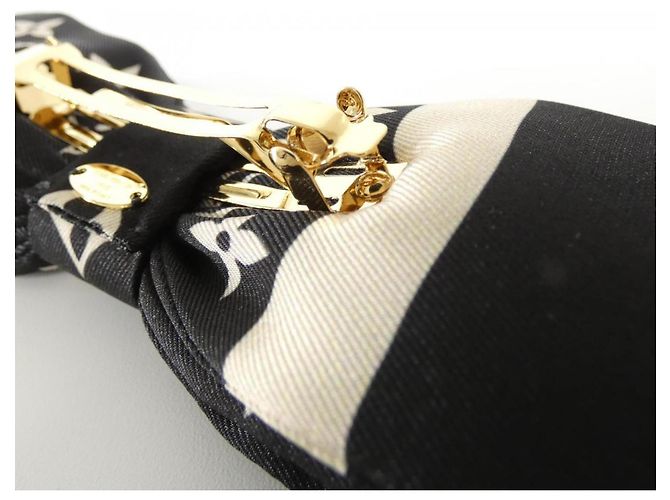 Accessorio per capelli in silhouette di papillon Monogram Louis Vuitton Nero - vista 3