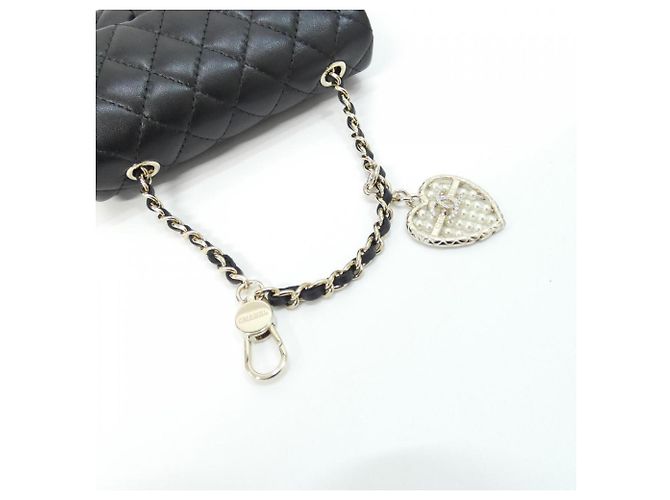 Charm per borsa in pelle Chanel AP4760 Nero - vista 5