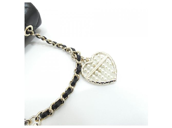 Charm per borsa in pelle Chanel AP4760 Nero - vista 6