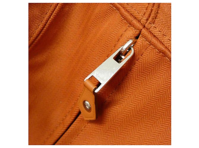 Hermès Hermes Acapulco PM Handtasche Orange - Ansicht 5