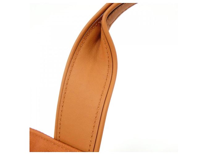 Hermès Hermes Acapulco PM Handtasche Orange - Ansicht 6