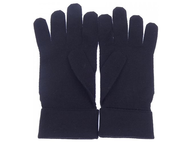 Warme Handschuhe Louis Vuitton M70006 Braun Schwarz - Ansicht 2