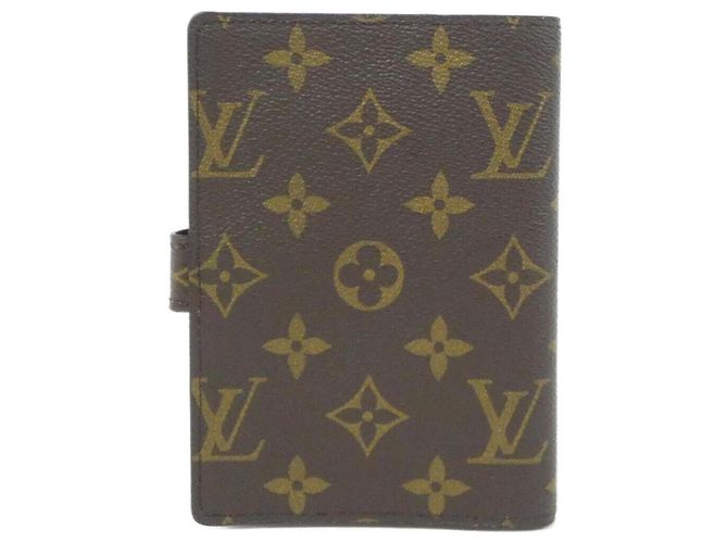 Organizer Agenda PM Monogram Louis Vuitton R20005 Marrone - vista 2