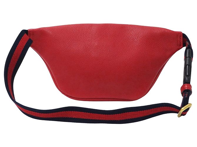 Marsupio in pelle rossa Gucci Rosso - vista 2