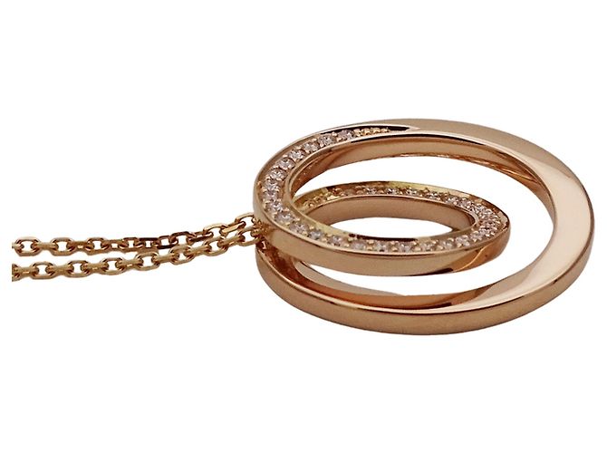 Collana in oro rosa Cartier con diamante D'oro - vista 3