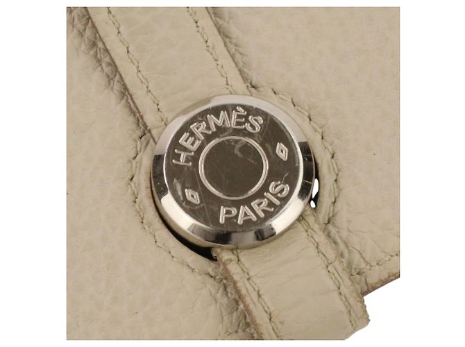 Cartera Larga Kara Dogon de Hermès Castaño Beige - vista 10