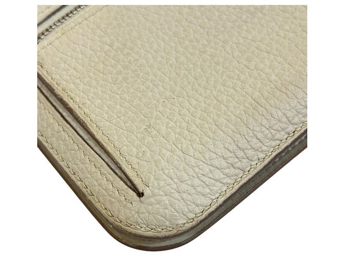 Cartera Larga Kara Dogon de Hermès Castaño Beige - vista 13