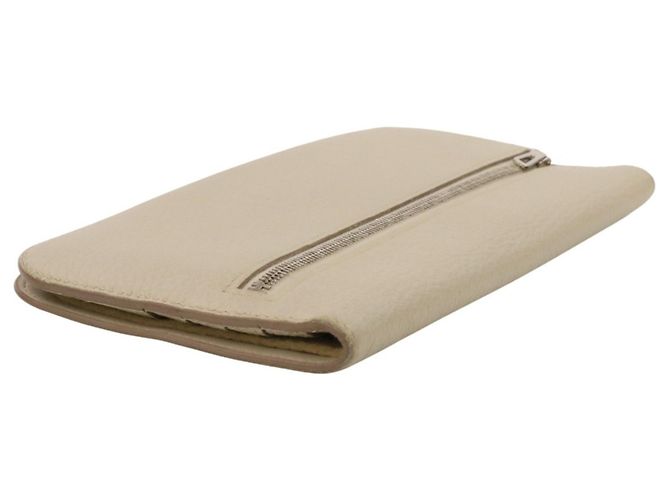 Cartera Larga Kara Dogon de Hermès Castaño Beige - vista 4