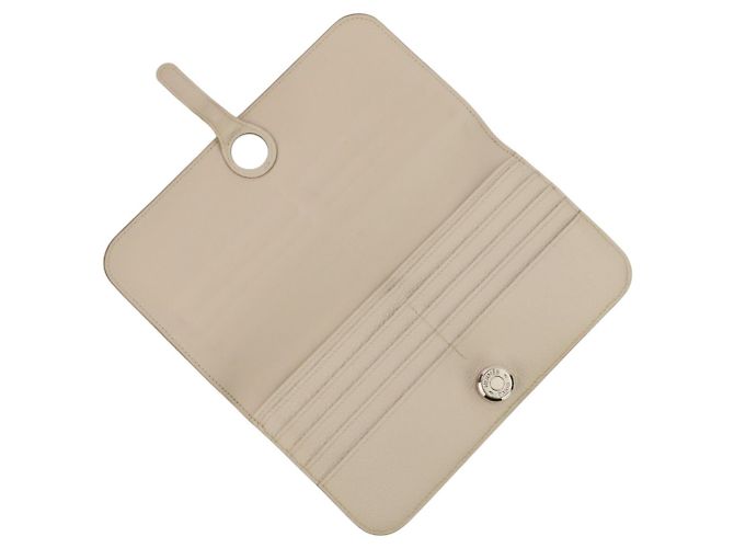 Cartera Larga Kara Dogon de Hermès Castaño Beige - vista 5