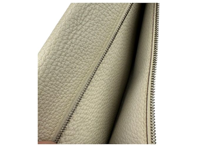 Cartera Larga Kara Dogon de Hermès Castaño Beige - vista 7