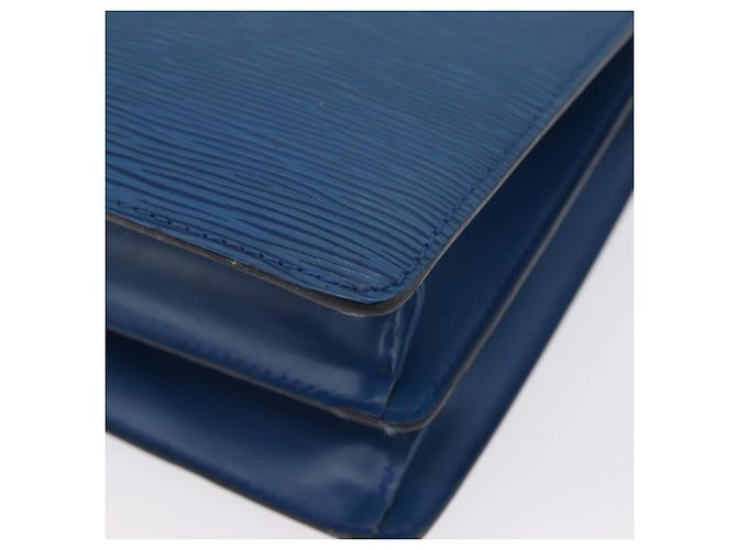 LOUIS VUITTON Epi Capuchin Shoulder Bag Blue M52345 LV Auth bs33618 - view 16