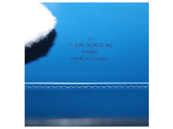LOUIS VUITTON Epi Capuchin Shoulder Bag Blue M52345 LV Auth bs33618 - view 18