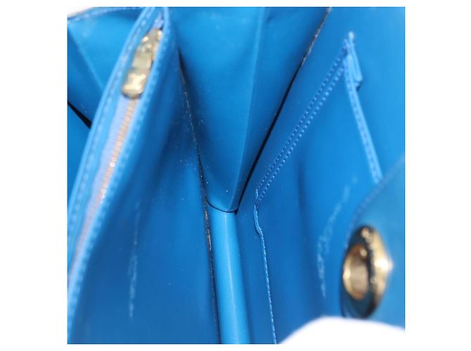 LOUIS VUITTON Epi Capuchin Shoulder Bag Blue M52345 LV Auth bs33618 - view 20