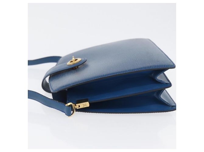 LOUIS VUITTON Epi Capuchin Shoulder Bag Blue M52345 LV Auth bs33618 - view 4