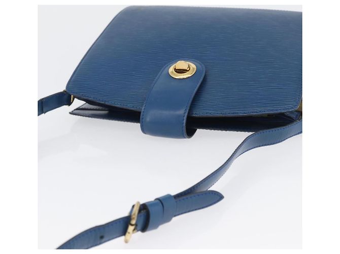 LOUIS VUITTON Epi Capuchin Shoulder Bag Blue M52345 LV Auth bs33618 - view 6