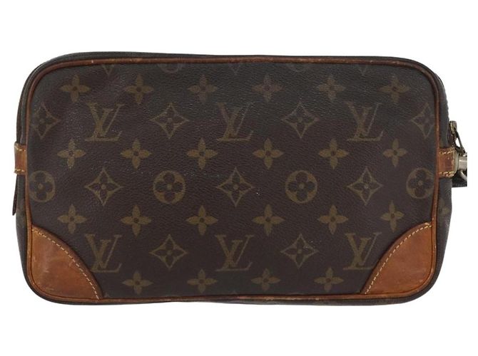 LOUIS VUITTON Clutch Marly Dragonne GM Monogram M51825 LV Auth BA11101 Monogramma - vista 2