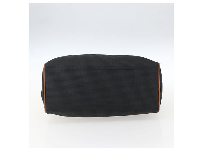 SAINT LAURENT Borsa a Mano PVC Nero Oro Auth fm5207 D'oro - vista 5