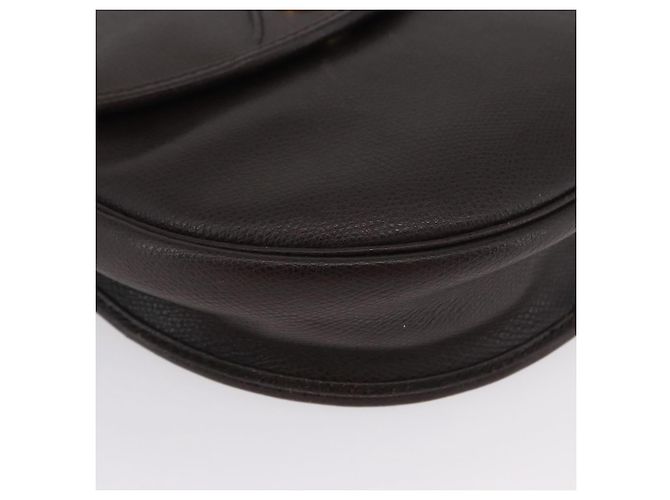 Borsa a Spalla Christian Dior in Pelle Marrone Oro Auth BA11045 D'oro - vista 9