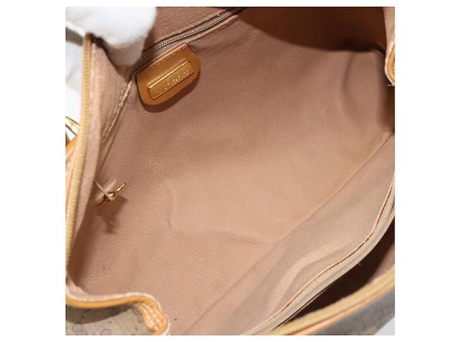 Gucci Bolso Boston Mini Micro GG Supreme en PVC Beige Dorado 000 39 0158 Auth ki6510 - view 11