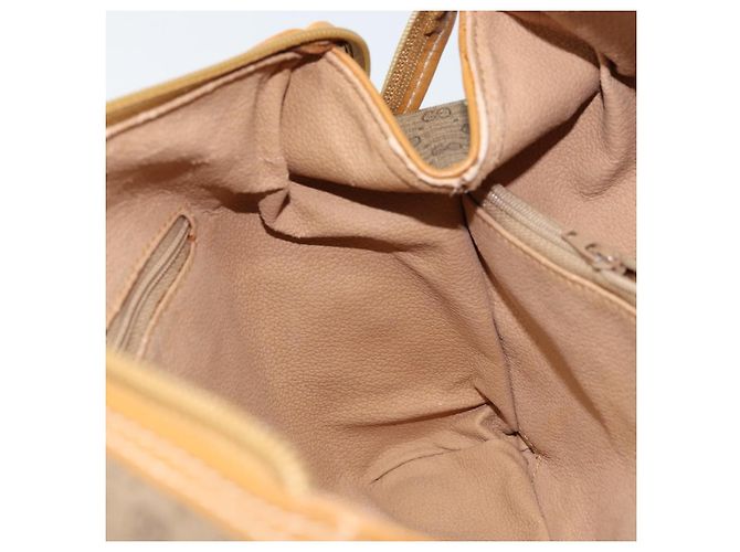 Gucci Bolso Boston Mini Micro GG Supreme en PVC Beige Dorado 000 39 0158 Auth ki6510 - view 18