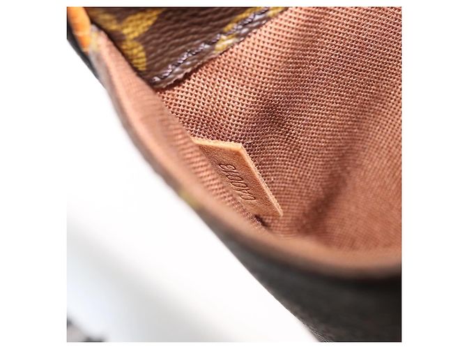 LOUIS VUITTON Monogram Pochette Gange Borsa a Spalla M51870 LV Auth ki6458 Monogramma - vista 12