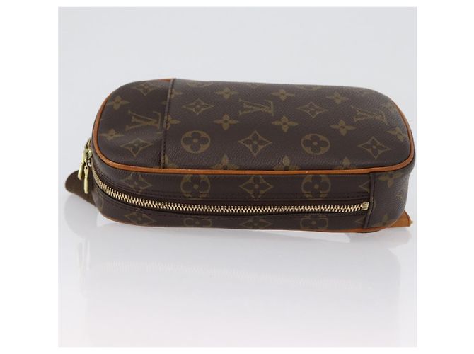 LOUIS VUITTON Monogram Pochette Gange Borsa a Spalla M51870 LV Auth ki6458 Monogramma - vista 4