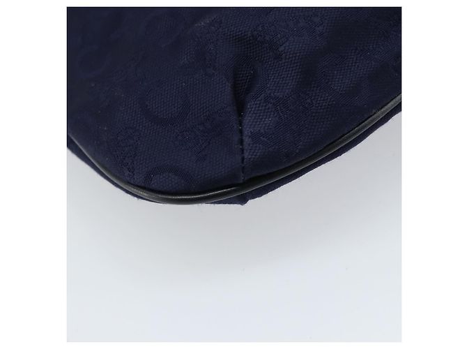 Céline CELINE C Macadam Canvas Handtasche in Marineblau, authentisch, bs33653 - Ansicht 16
