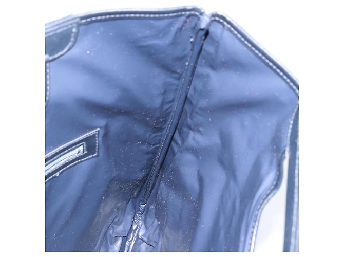 Céline CELINE C Macadam Canvas Handtasche in Marineblau, authentisch, bs33653 - Ansicht 17