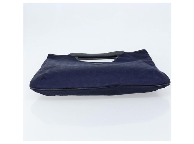 Céline CELINE C Macadam Canvas Handtasche in Marineblau, authentisch, bs33653 - Ansicht 5