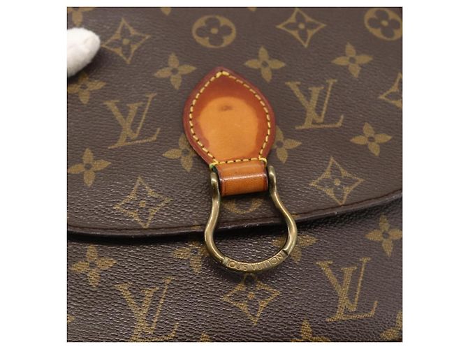 LOUIS VUITTON Borsa a Spalla Monogram Saint Cloud MM M51243 LV Auth LNZ492 Monogramma - vista 18