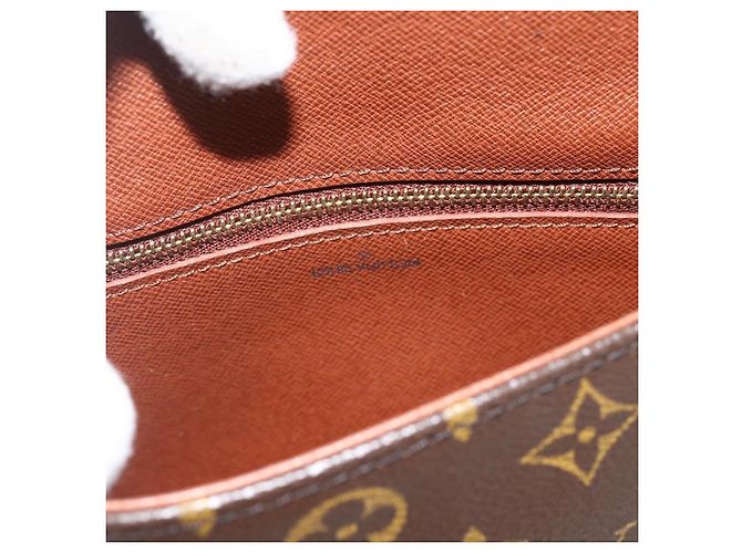 LOUIS VUITTON Borsa a Spalla Monogram Saint Cloud MM M51243 LV Auth LNZ492 Monogramma - vista 21