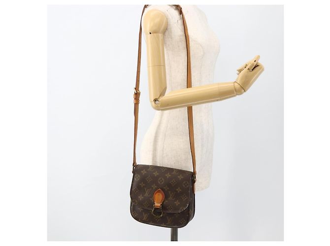 LOUIS VUITTON Borsa a Spalla Monogram Saint Cloud MM M51243 LV Auth LNZ492 Monogramma - vista 26