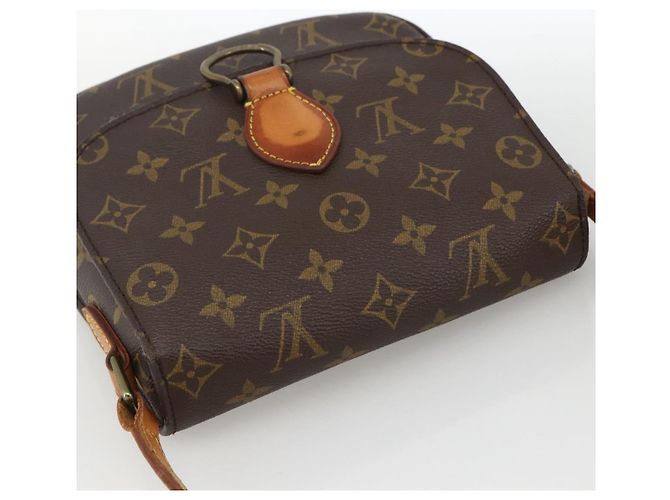 LOUIS VUITTON Borsa a Spalla Monogram Saint Cloud MM M51243 LV Auth LNZ492 Monogramma - vista 6
