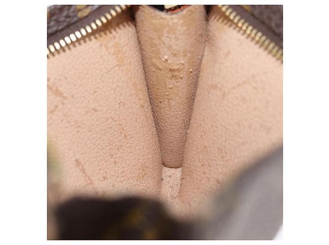 Bucket LOUIS VUITTON Monogramma Secchiello PM Pochette Accessorio LV Auth 172499 - vista 17